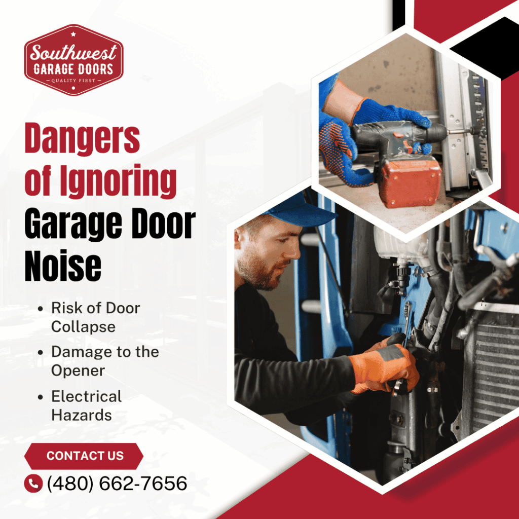 Southwest Garage Doors’ Process for Resolving Noise and Risk
